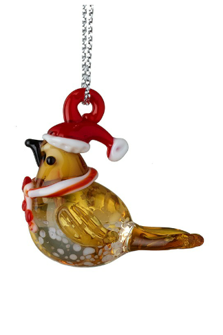 Christmas Bird - Christmas Decorations, Christmas decorations, Glass ...